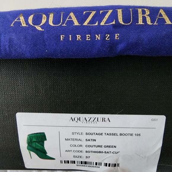 💚Aquazurra Soutage Tassel Bootie 💚 - Picture 9 of 11